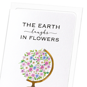 Earth and flowers : 8 cards