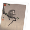 Monkey and persimmon fruit (Pack of 8 cards)