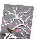 Snow plum blossoms (Pack of 8 cards)