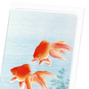 Couple of goldfish (Pack of 8 cards)