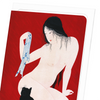 Nude with black cat c.1930 (Pack of 8 cards)