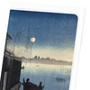 Evening by river (Pack of 8 cards)