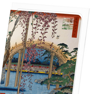 Kameido shrine (Pack of 8 cards)