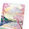 Mount fuji springtime (Pack of 8 cards)