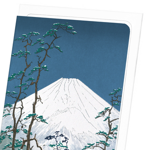 Mount fuji in hakone (Pack of 8 cards)