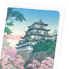 Nagoya castle in the spring (Pack of 8 cards)