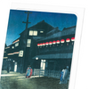 Evening at soemon-cho (Pack of 8 cards)