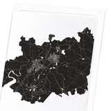 Gloucestershire cutout (Pack of 8 cards)