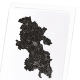 Buckinghamshire cutout (Pack of 8 cards)