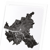 Hamburg cutout (Pack of 8 cards)