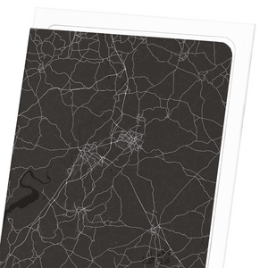 Gloucestershire full map (Pack of 8 cards)