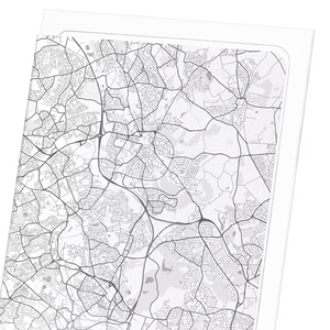 Birmingham full map (Pack of 2 prints)