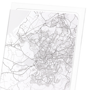 Bristol full map (Pack of 2 prints)