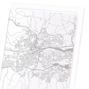 Cork City  full map (Pack of 2 prints)