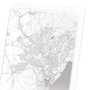 Cardiff full map (Pack of 2 prints)