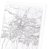 Cork City  full map (Pack of 2 prints)