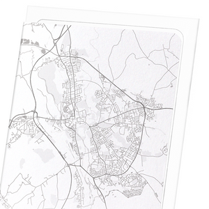 Oxford full map (Pack of 2 prints)