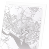 Southampton full map (Pack of 2 prints)