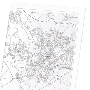 Norwich full map (Pack of 2 prints)