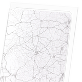 Herefordshire full map (Pack of 2 prints)