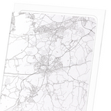 Guildford full map (Pack of 2 prints)