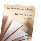 Finding ourselves in books (Pack of 8 cards)