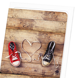 Shoelace of love (Pack of 8 cards)