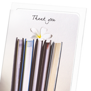 Flower of thanks (Pack of 8 cards)