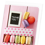 Thank you macaron (Pack of 8 cards)