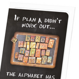 Plan A didn’t work? (Pack of 8 cards)