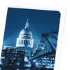 St paul's lit at night (Pack of 8 cards)