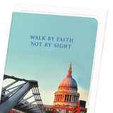 Faith not by sight (Pack of 8 cards)