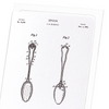 Patent of spoon (1895) (Pack of 8 cards)