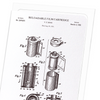 Patent of reloadable film (1937) (Pack of 8 cards)