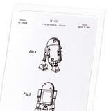 Patent of R2-D2 (1979) (Pack of 8 cards)