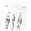 Patent of C-3PO (1979) (Pack of 8 cards)