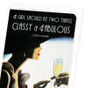 Classy and fabulous (Pack of 8 cards)