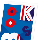 Union jack books (Pack of 8 cards)