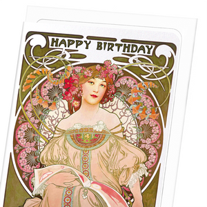 Happy birthday (Pack of 8 cards)