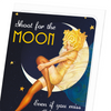 Shoot for the moon (Pack of 8 cards)