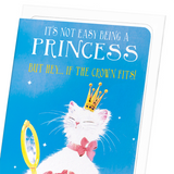 Princess cat (Pack of 8 cards)