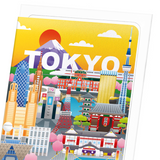 Dream city Tokyo (Pack of 8 cards)