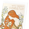 Sympathy of lilies (Pack of 8 cards)