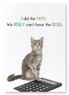 Can't have the dog (Pack of 2 prints)