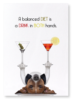 Drink in both hands (Pack of 2 prints)