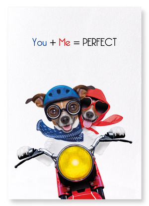 You + me = perfect (Pack of 2 prints)