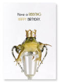 A ribbiting birthday (Pack of 2 prints)