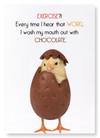 Exercise and chocolate (Pack of 2 prints)