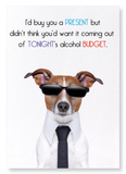 Alcohol budget (Pack of 2 prints)