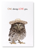 Owl always love you (Pack of 2 prints)